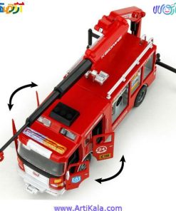 تصویر ماشین فلزی آتش نشانی مدل kdw 625046 scale 1:50