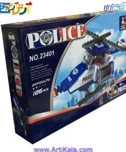 تصویر لگو هلیکوپتر پلیس 126 قطعه