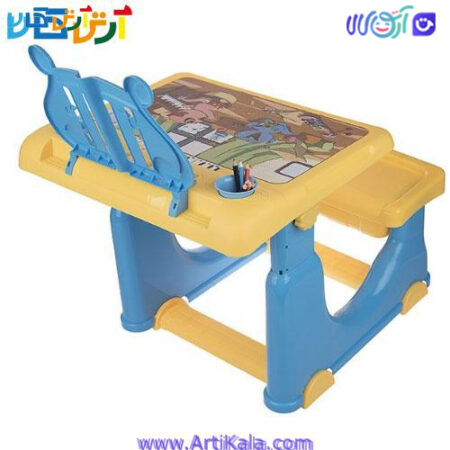 تصویر میز تحریر کودک مدل APZ Toys Learning Desk Baby Table