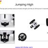 تصویرماشین کنترلی جهنده مدل RUNHUZHINENG RH803 2.4GHz RC Jumping Car