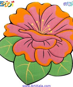 تصویر فرش تزئینی طرح گلبرگ