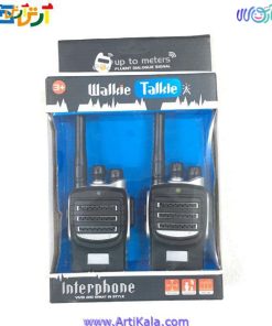 تصویر بیسیم اسباب بازی مدل walkie talkie