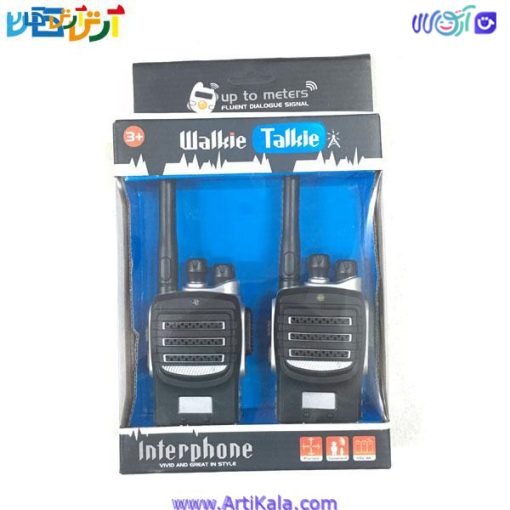 تصویر بیسیم اسباب بازی مدل walkie talkie