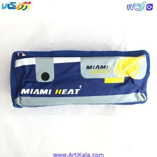 تصویر جامدادی دو زیپ مدل Miami Heat