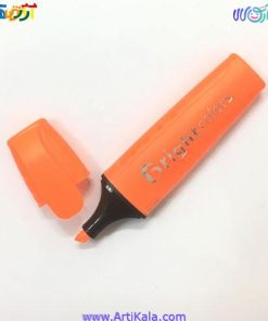 تصویر ماژیک هایلایتر مدل Gright colors نارنجی