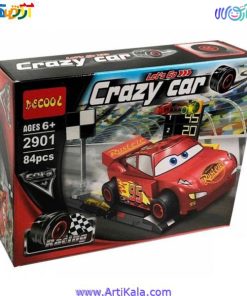 تصویر لگو ماشین ها مدل crazy car decool 2901