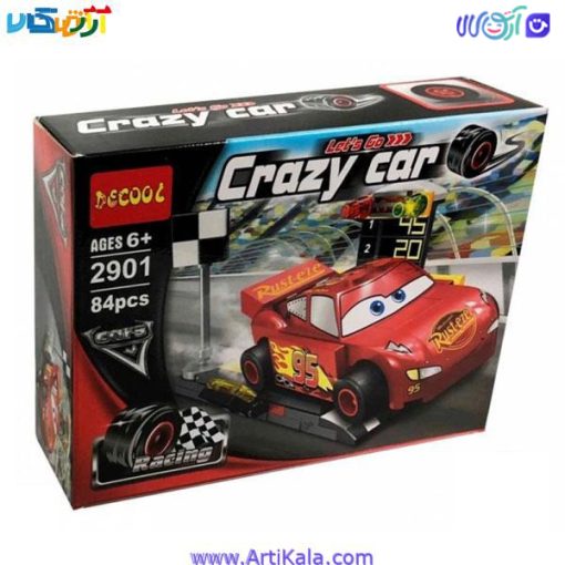 تصویر لگو ماشین ها مدل crazy car decool 2901