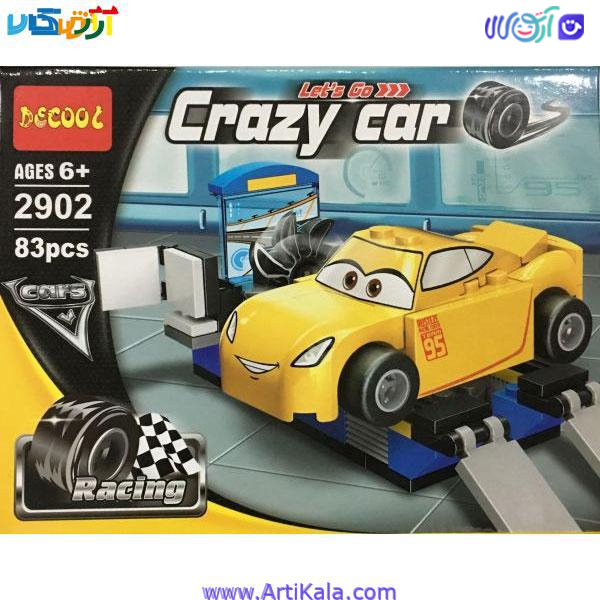 تصویر لگو ماشین ها مدل crazy car decool 2902