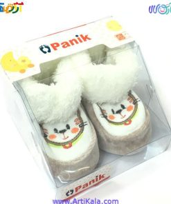 تصویر پاپوش نوزاد زمستانی طرح کیتی مدل PANIK