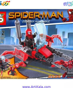تصویر لگو مرد عنکبوتی به همراه ماشین ویژه مدل SY700H