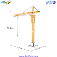 تصویر تاورکرین فلزی مدل Tower Slewing Crane 1:50