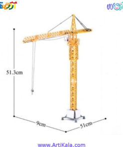 تصویر تاورکرین فلزی مدل Tower Slewing Crane 1:50