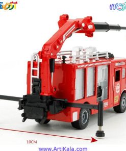 تصویر ماشین فلزی آتش نشانی مدل kdw 625046 scale 1:50