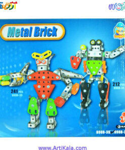 تصویر ساختنی فلزی ربات مدل METAL BRICK
