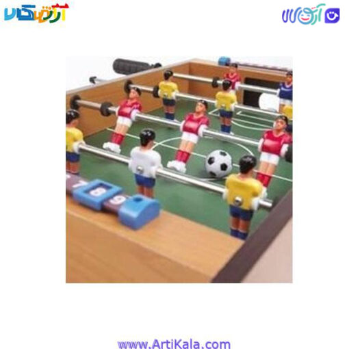 تصویر فوتبال دستی چوبی مدل Xiang Jun Table Football 628