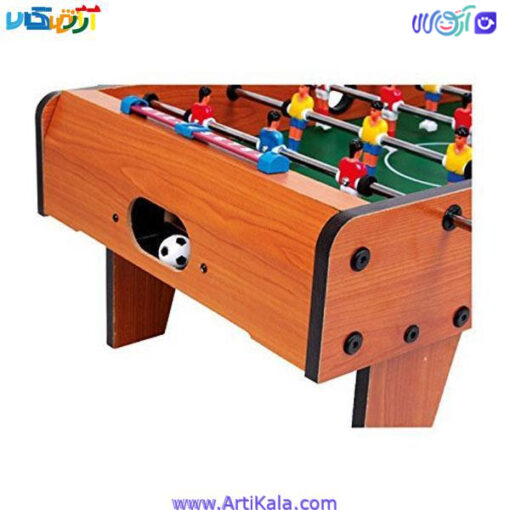 تصویر دربازه فوتبال دستی چوبی مدل Xiang Jun Table Football 628