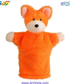تصویر عروسک نمایشی روباه مدل شادی رویان