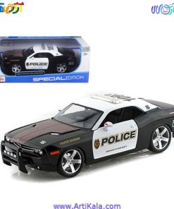 تصویر ماکت ماشین دوج چلنجر پلیس مدل 2006 Dodge Challenger Concept Police 1:18