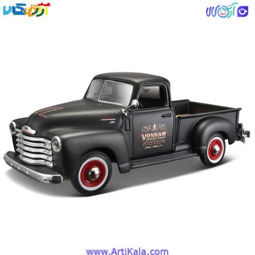 تصویر ماکت ماشین 1950 Chevrolet 3100 Pickup Truck Matt 1/25