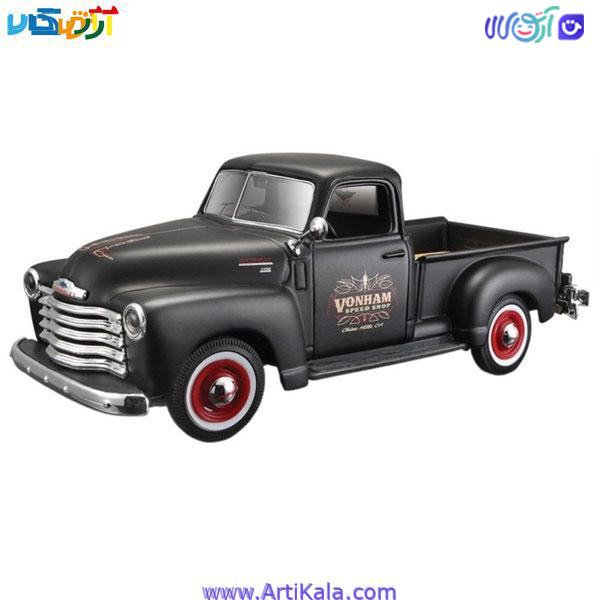 تصویر ماکت ماشین 1950 Chevrolet 3100 Pickup Truck Matt 1/25