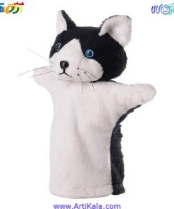 تصویر عروسک نمایشی گربه مدل شادی رویان