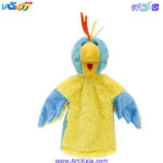 تصویر عروسک نمایشی طوطی مدل شادی رویان