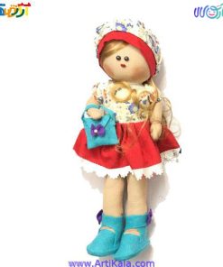 تصویر عروسک دست ساز روسی مدل دختر کد 14