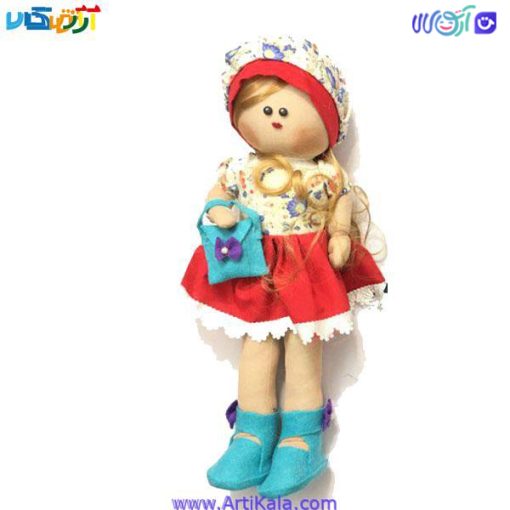 تصویر عروسک دست ساز روسی مدل دختر کد 14
