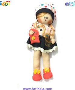 تصویر عروسک دست ساز روسی مدل دختر کد 22