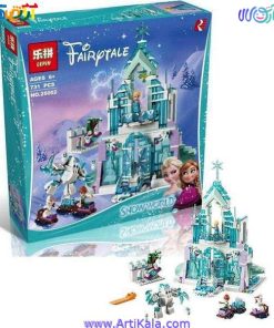 تصویر لگو قصر جادویی فروزن مدل LEPIN 25002 Elsa’s Magical Ice Palace