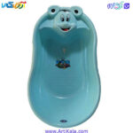 تصویر وان حمام کودک تاتیا طرح موشی رنگ آبی