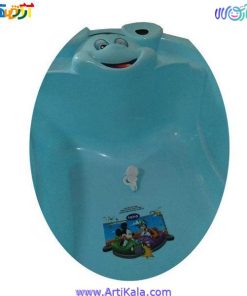 تصویر وان حمام کودک تاتیا طرح موشی رنگ آبی-1