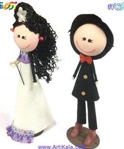 تصویر عروسک سوزی مدل عروس و داماد