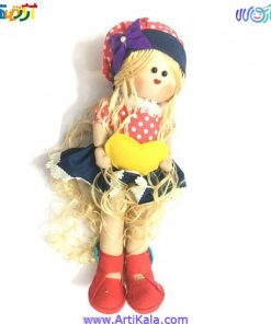 تصویر عروسک دست ساز روسی مدل دختر کد 29