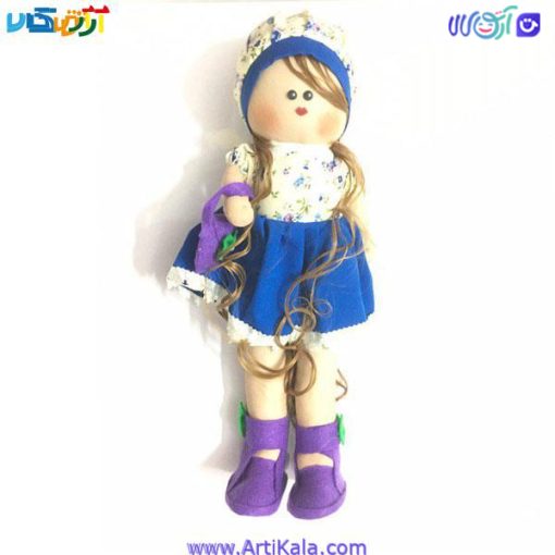 تصویر عروسک دست ساز روسی مدل دختر کد 31