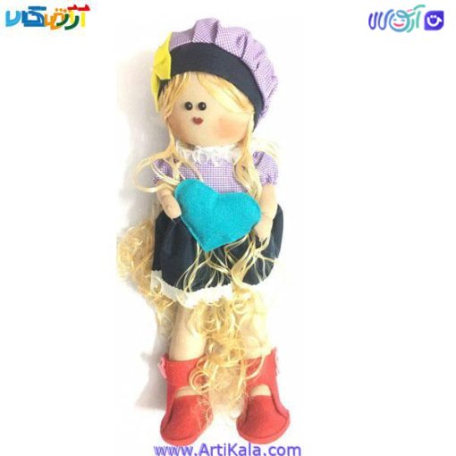 تصویر عروسک دست ساز روسی مدل دختر کد 24