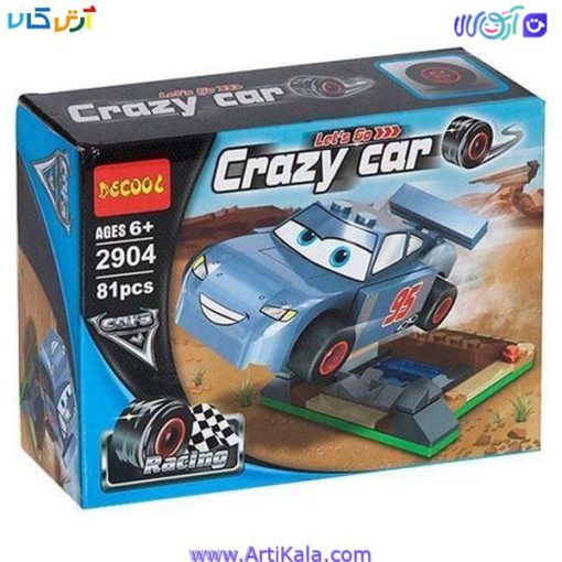 تصویر لگو ماشین ها مدل crazy car decool 2904