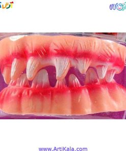 تصویر لوازم شعبده بازی مدل دندان مصنوعی ژله ای دراکولا D-145