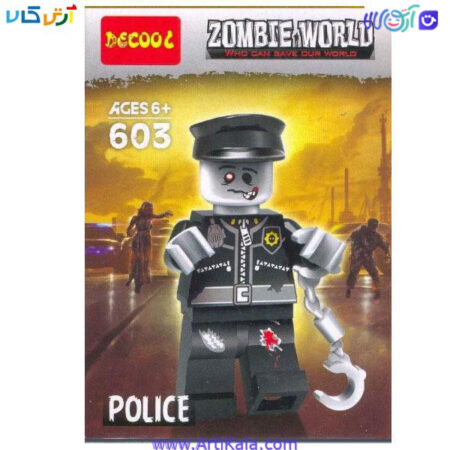 تصویر لگو زامبی مدل decool 603 Zombie World