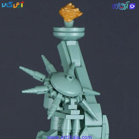 تصویر سر لگو مجسمه آزادی مدل LEPIN17011