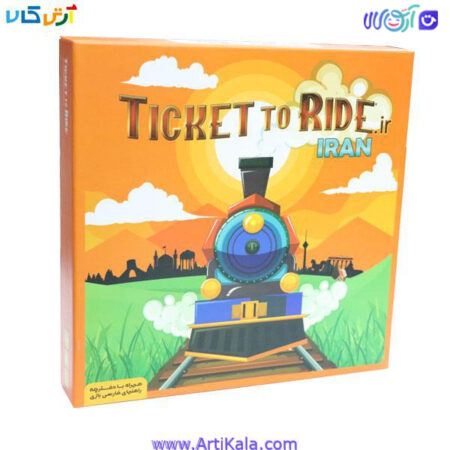 تصویر اصلی بازی فکری Ticket to Ride IRAN