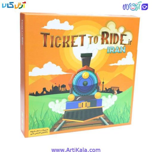 تصویر اصلی بازی فکری Ticket to Ride IRAN