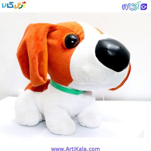 تصویر عروسک پولیشی سگ پا کوتاه از نزدیک