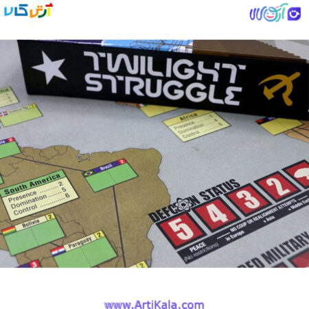 تصویر بازی فکری نبرد در گرگ‌ و میش (Twilight Struggle)