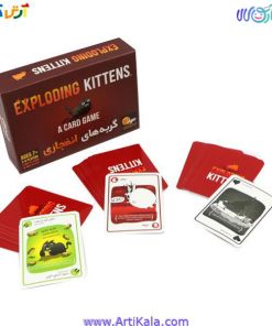 بازی کارتی گربه های انفجاری