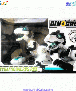 تصویر ربات دایناسور کنترلی مدل Mechanical Dinosaur 128A-21