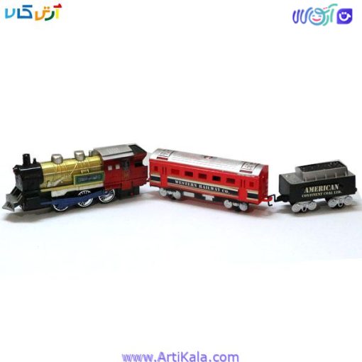 اسباب بازی مدل قطار ریلی 12 قطعه مدل 7019