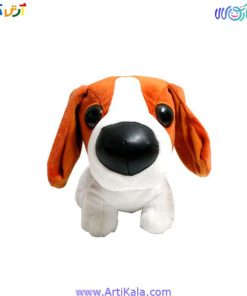 تصویر عروسک پولیشی مدل سگ سر بزرگ