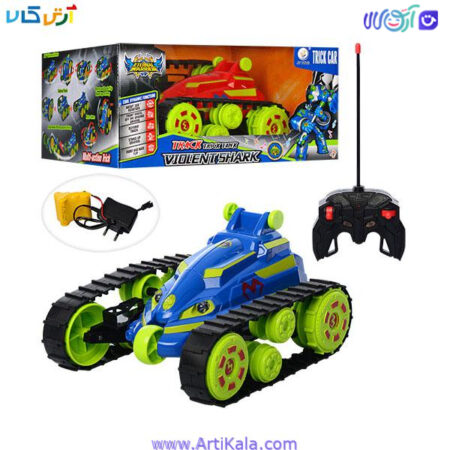 تصویر اسباب بازی ماشین تانک کنترلی مدل jt toys