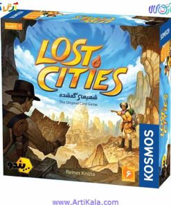 بازی کارتی شهرهای گمشده دو نفره (Lost cities)